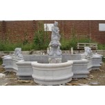 Большой скульптурный садовый фонтан -2023